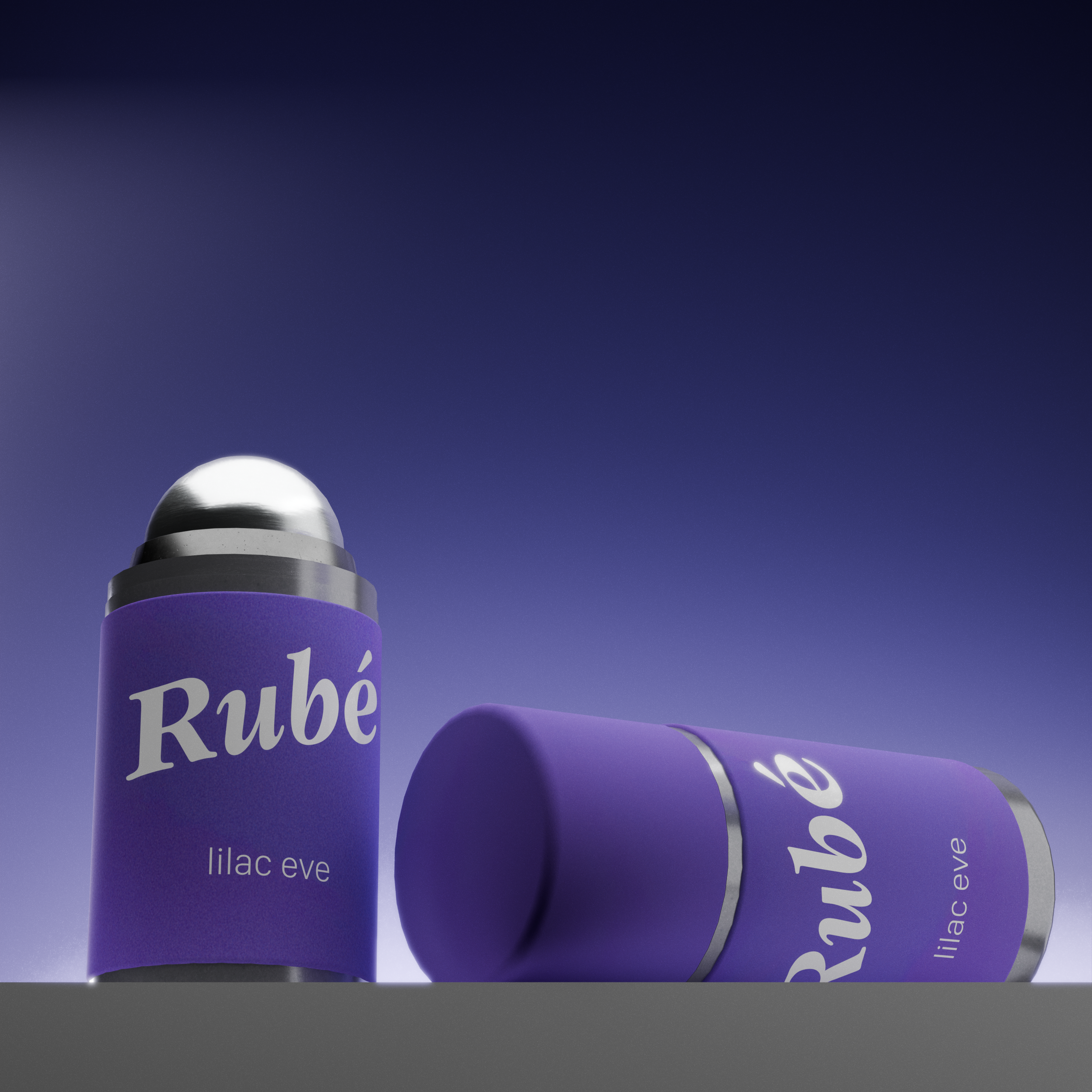 Rubé lilac eve — a light purple premium metal roller